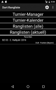 Dart Rangliste screenshot 5