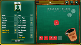 Dice Poker screenshot 1