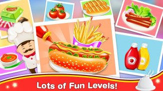 Hot Dog pembuat Street Food Game screenshot 13