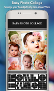 Baby Photo Collage Maker and Editor screenshot 0