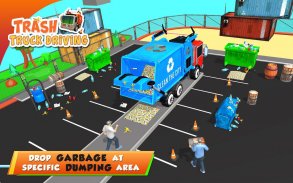 Urban Garbage Truck Driving - Waste Transporter screenshot 18