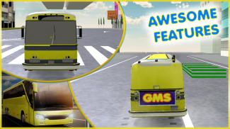 سائق الحافلة السياحية: مدينة محرك 3D screenshot 0