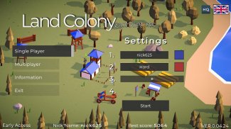 Land Colony: pocket RTS screenshot 1