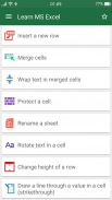 Learn Excel screenshot 12