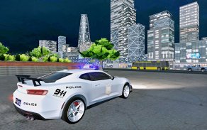 American Camaro Police Car Game: Police Games 2021 screenshot 2