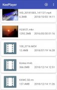 KeePlayer - Encrypt & Play Videos screenshot 1