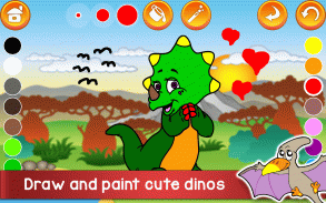 Приключение динозавров - бесплатно игра для детей screenshot 2