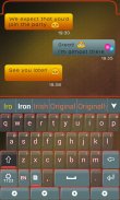 Iron Go Keyboard Theme & Emoji screenshot 5