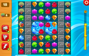 Pirate Treasures - Gems Puzzle screenshot 15