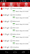 My Glycemia : Diabete tracker screenshot 1