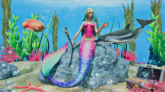 Mermaid Simulator 3D - Sea Animal Attack Games screenshot 5