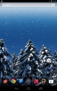 Chutes de neige fond d'écran screenshot 5