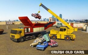 Crusher Crane Excavator Sim screenshot 7