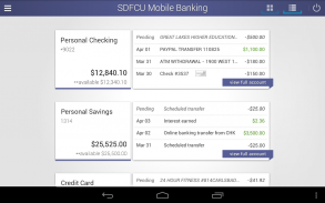 SDFCU Mobile Banking screenshot 0