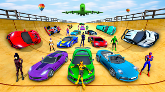 Superhero Car Stunt: Car Games screenshot 4