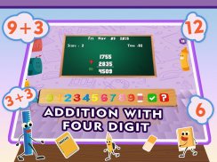 Apprentissage Maths Addition éducatifs Jeux screenshot 1