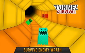 MULTI-COLORFUL TUNNEL: SURVIVAL OF THE FITTEST: screenshot 6