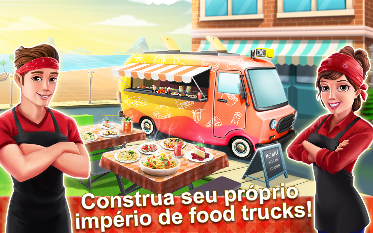 Food Truck Chef™👩‍🍳 Jogo de Culinária🍕🥧🍩🍰 - Download do APK