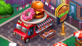 Cooking Urban Food - Fast Restaurant Games screenshot 1
