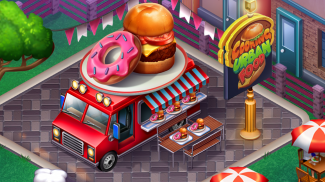 Cooking Urban Food 🍔 Game Memasak Terbaik screenshot 1