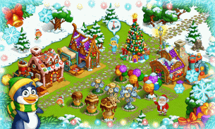 Farm Snow: Happy Christmas Story With Toys & Santa screenshot 3