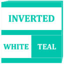 Inverted White and Teal Icon Pack ✨Free✨