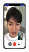 Fake Call Prank Lee min-ho screenshot 3