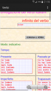 Verbi italiani screenshot 3
