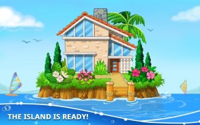 Bangun rumah dan pulau. Game untuk anak-anak. screenshot 17
