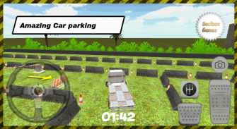 3D Flatbed Car Parking screenshot 11