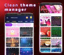 Red Keyboard Themes & Wallpapers screenshot 2