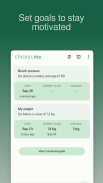 chrono.me - Lifestyle tracker screenshot 0