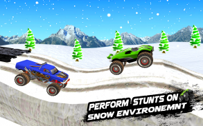 Mega Ramp Monster Truck Jeux de course screenshot 0