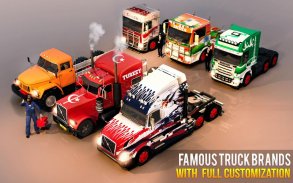 Euro Truck Driving Simulator Transport Truck Games screenshot 0