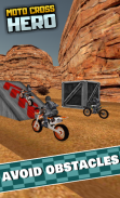 MOTO CROSS HERO - 3D Free Game screenshot 1