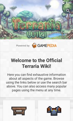 Official Terraria Wiki 130 Download Apk For Android Aptoide - roblox galaxy wiki bosses