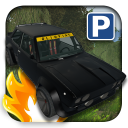 Old Car Parking Icon