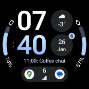 InfoBlock: Wear OS Watch face screenshot 1