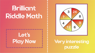 Puzzle | Brilliant Riddle Math Games screenshot 1