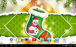 Snowman Live Wallpaper screenshot 2