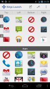 NinjaLauncher (BlindLauncher) screenshot 0
