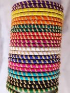 Latest Silk Thread Bangles Designs screenshot 6