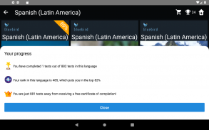 Latin American Spanish Tests screenshot 13