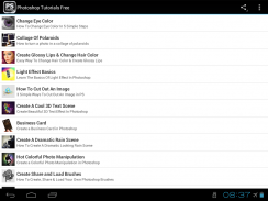 Photoshop Tutorials Free screenshot 0