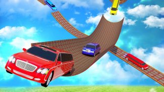 Limousine Racing Climb Stunts: GT Jogos de corrida screenshot 2