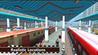 Real Indian Train Sim 2019: Free Simulator screenshot 1