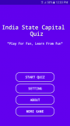 India State Capital Quiz screenshot 0