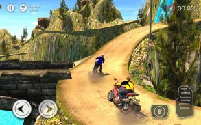 الطرق الوعرة دراجة سباق - Race screenshot 0