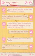 Pinky Notes SMS Plus screenshot 1