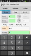 C.A.T.S. Duct Calculator screenshot 1